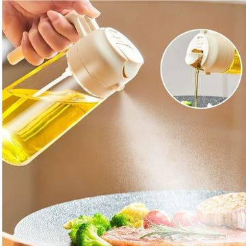2-in-1 Kitchen Oil Spray & Pour Dispenser with Handle (FREE DELIVERY)