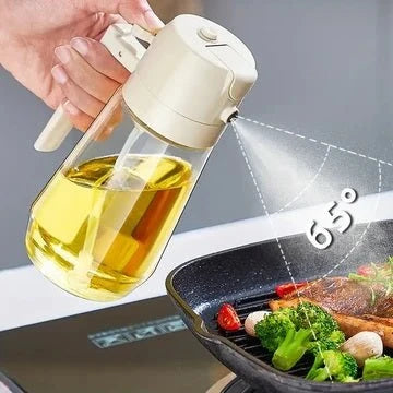 2-in-1 Kitchen Oil Spray & Pour Dispenser with Handle (FREE DELIVERY)